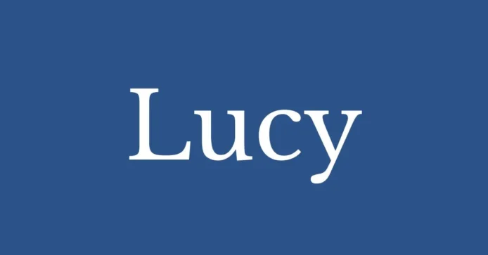Lucy cat food brand logo