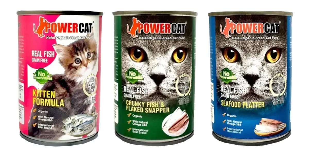 three powercat products for powercat cat food review
